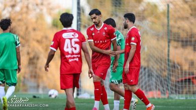 کولاک مهاجم جوان پرسپولیس با ۶ گل در بازی تدارکاتی / پرسپولیس , پوریا شهرآبادی , مهدی تارتار , گلزنی , فوتبال ایران