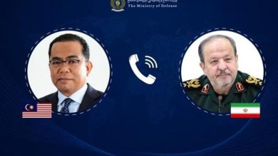 گفتگوی تلفنی سردار ابن الرضا با وزیر دفاع مالزی / اخبار سیاسی روز , اخبار نیروهای مسلح ایران