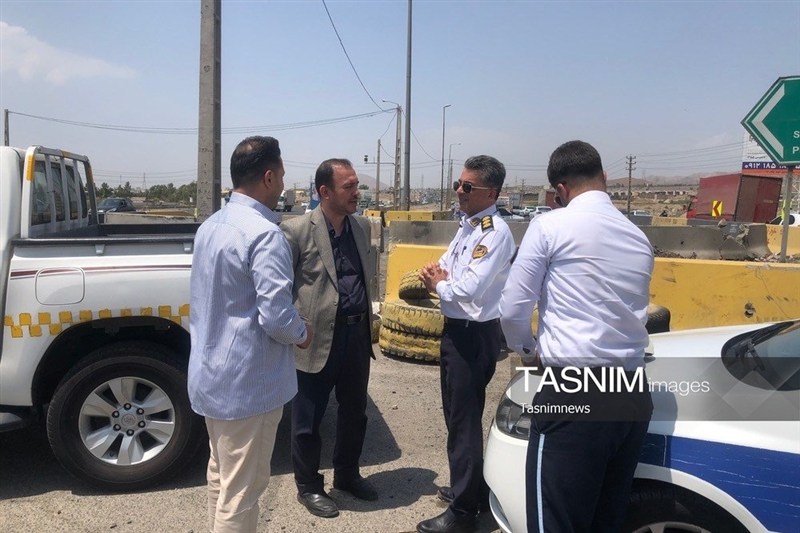 ورود دستگاه قضایی به ایمنسازی دوربرگردان توتک در جاده امام رضا / اخبار استان تهران - اخبار استانها