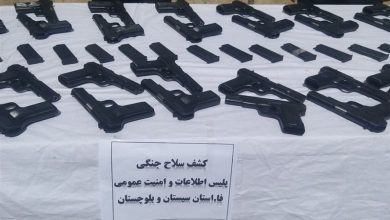 کشف 10 قبضه سلاح جنگی در مرزهای جنوب شرق ایران / اخبار سیستان و بلوچستان - اخبار استانها