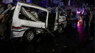 ۷ زخمی بر اثر انفجار بمب در حومه دمشق+ فیلم