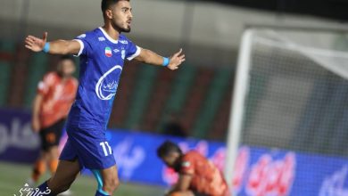 سحرخیزان، زننده گل دوم استقلال مقابل شهر بابک / استقلال , سعید سحرخیزان , شهر بابک , لیگ برتر , فوتبال