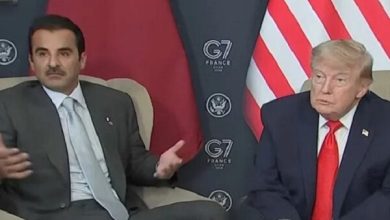 گفتگوی ترامپ و امیر قطر درباره تنگه هرمز