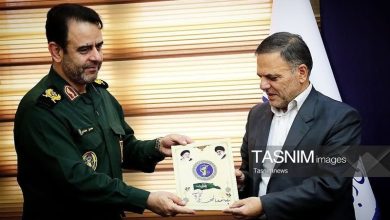 تجلیل فرمانده سپاه زنجان از استاندار / اخبار زنجان - اخبار استانها