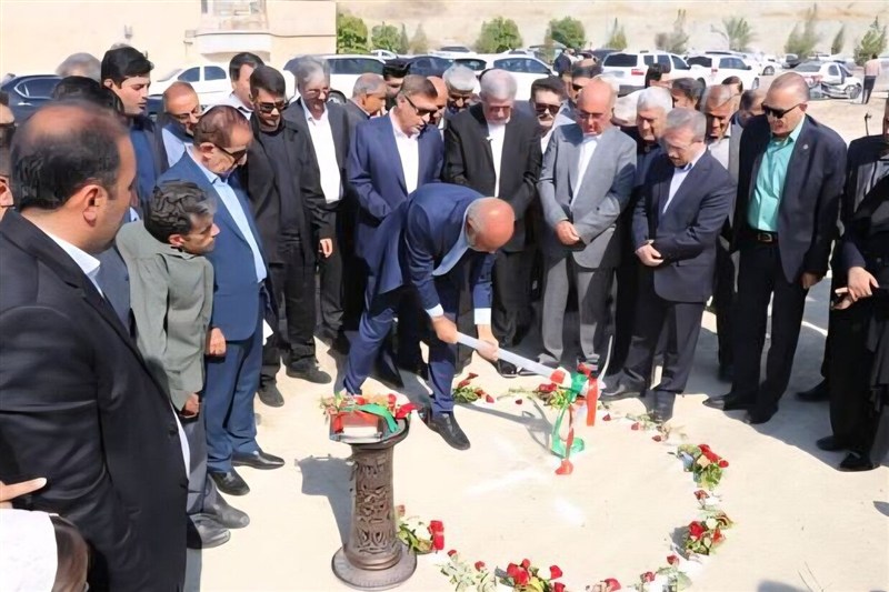کلنگزنی مرکز توانبخشی «بابالحوائج» کازرون با حضور وزیر کار / اخبار فارس - اخبار استانها
