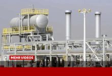 تصاویری از وقوع آتشسوزی در پالایشگاه الدوره در بغداد
