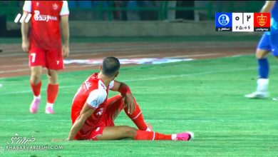 پرسپولیس ۲-۰ استقلال خوزستان؛ جلالی در نیمه اول مصدوم شد / پرسپولیس , استقلال خوزستان , ابوالفضل جلالی , لیگ برتر , مصدومیت