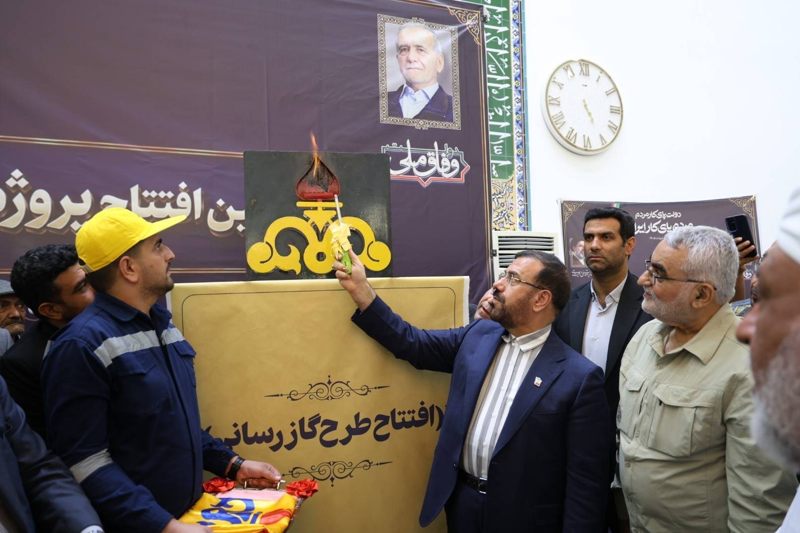 پایان گازرسانی به شهرهای فارس با افتتاح پروژه بلغان / اخبار فارس - اخبار استانها