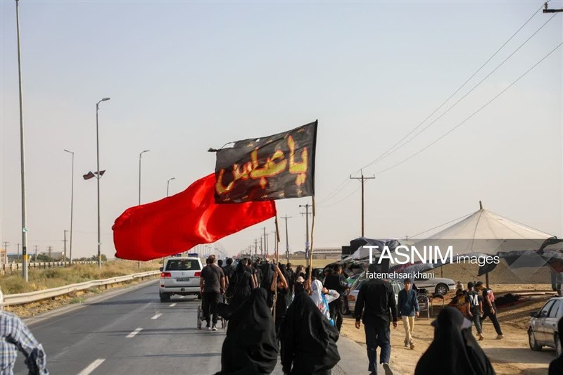 مشق دلدادگی جاماندگان اربعین حسینی در دیار آفتاب+تصاویر / اخبار مرکزی - اخبار استانها