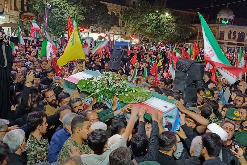 از میدان امام تا بینالحرمین؛ وداع همدان با شهید امیرعباس درهمفروش / اخبار همدان - اخبار استانها
