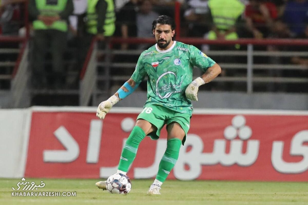 فرعباسی؛ سد فولادین استقلال در راه پرسپولیس/ دروازهبان آبیها به دنبال تداوم رکورد کلین شیت / استقلال , پرسپولیس , دربی , فرعباسی , لیگ برتر