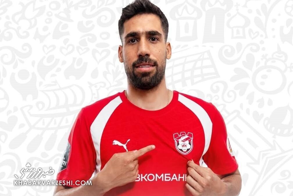 نادر محمدی، مدافع ایرانی، با اوت آکروباتیک ۱۰ پاس گل داد / نادر محمدی , اسپارتاک کوستروما , اوت آکروباتیک , فوتبال روسیه , پاس گل