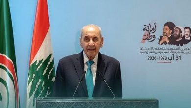 نبیه بری: حاصل ۷ دور مذاکره با دشمن اسرائیلی چه بوده است؟