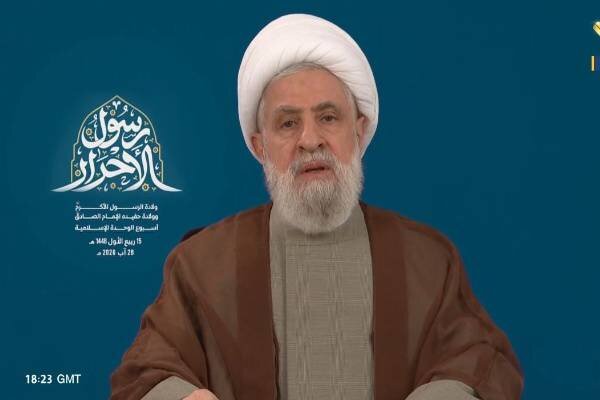 شیخ نعیم قاسم: شکست رژیم صهیونیستی در سه جنگ حاصل ایستادگی مردم بود
