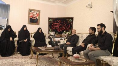 سرلشکر عبداللهی با خانواده شهید سلیمانی دیدار کرد / اخبار سیاسی روز , اخبار نیروهای مسلح ایران