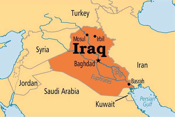 آتش سوزی در پالایشگاه الدوره عراق