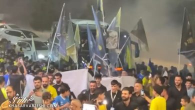 شادی هواداران دهوک برای شاگردان گلمحمدی پیش از مصاف با الطلبه / دهوک , طلبه , لیگ عراق , یحیی گلمحمدی , هواداران
