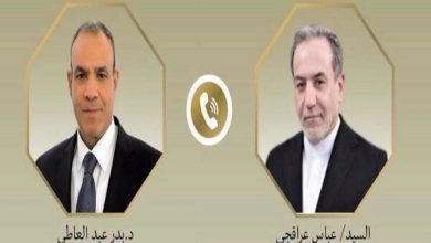 رایزنی عراقچی با همتای مصری درباره تحولات منطقه