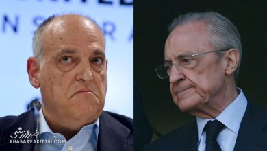 جنگ لفظی تباس و رئال مادرید؛ رئیس لالیگا، پرس را به تناقضگویی مالی متهم کرد / خاویر تباس , رئال مادرید , لالیگا , فیفا , یوفا