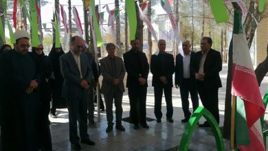 غبارروبی مزار شهید ناصر ناصری و خبرنگاران فقید خراسان جنوبی / اخبار خراسان جنوبی - اخبار استانها