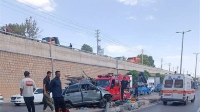 تصادف مرگبار پراید در زیرگذر شهرک گلستان شیراز / اخبار فارس - اخبار استانها