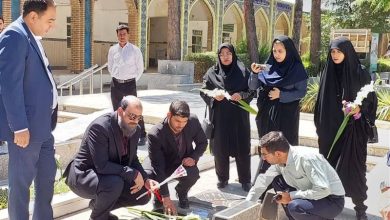 تجدید میثاق خبرنگاران نیشابور با آرمانهای شهدا / اخبار خراسان رضوی - اخبار استانها