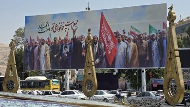 خونخواهی امت احمد؛ دیوارنگاره جدید شیراز برای میلاد پیامبر(ص) / اخبار فارس - اخبار استانها
