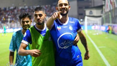 محمدرضا آزادی با طعم پدر شدن، استقلال را صدرنشین کرد / محمدرضا آزادی , استقلال , نساجی , لیگ برتر , پدر شدن
