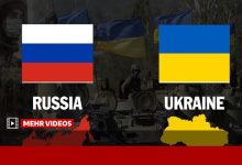 فیلم درگیری شهپادی اوکراین و روسیه در دریای سیاه