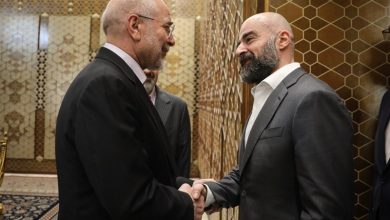 دیدار قالیباف با طالبانی/ تاکید بر امنیت مرزهای غربی ایران / اخبار سیاسی روز , اخبار مجلس