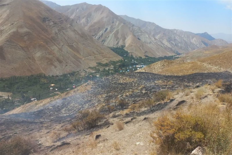 آتشسوزی خوشییلاق مهار شد / اخبار سمنان - اخبار استانها