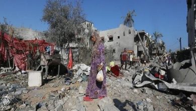 شهادت یک فلسطینی در حمله به چادر آوارگان در خان یونس