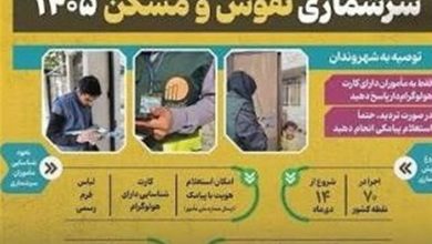75 درصد هزینه های سرشماری کاهش می یابد / اخبار اردبیل - اخبار استانها