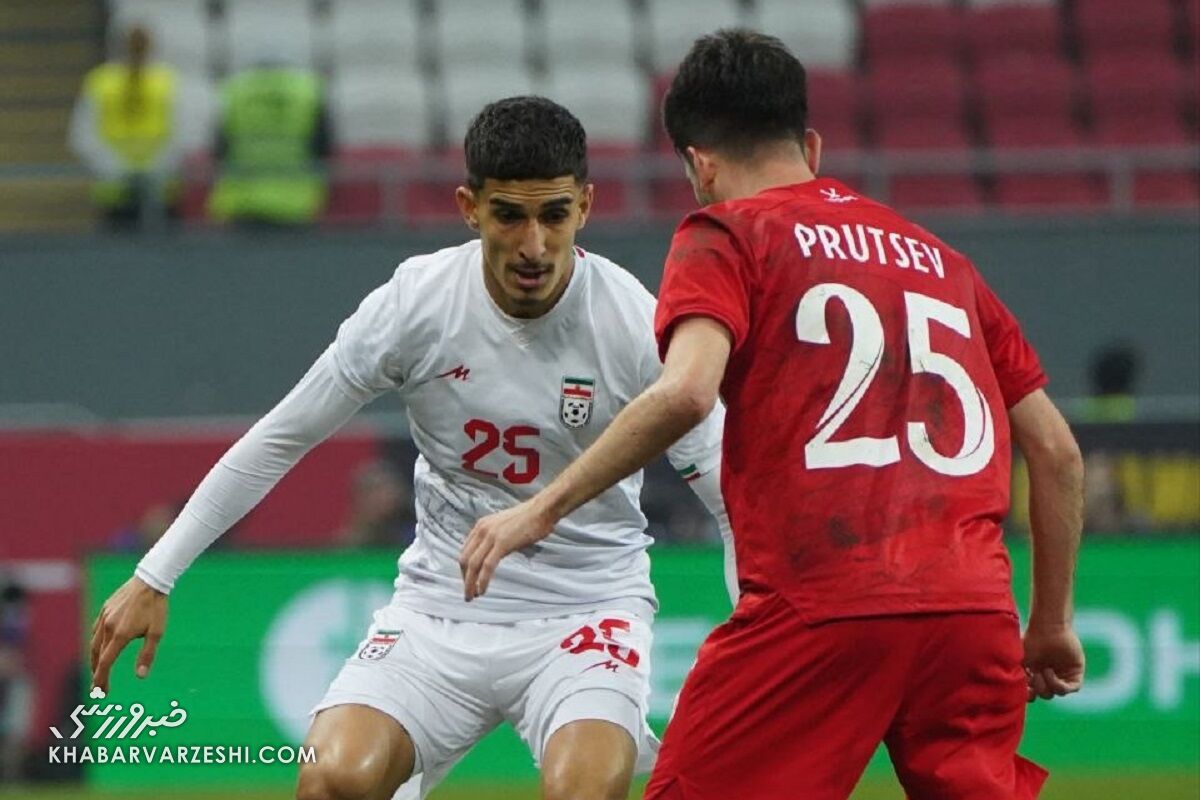 شکست تیم ملی فوتبال ایران مقابل روسیه در دیداری تدارکاتی / تیم ملی فوتبال ایران , روسیه , فوتبال دوستانه , فیفادی , امیر قلعهنویی