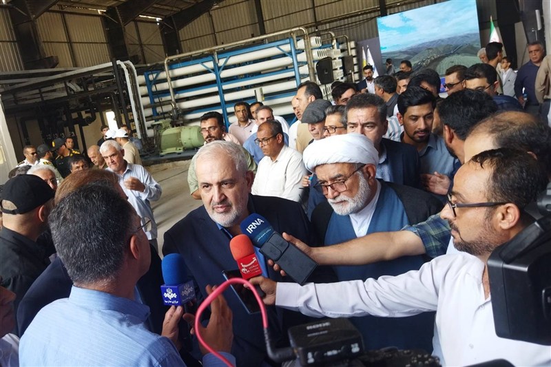 وزیر نیرو:افتتاح پروژههای آبشیرینکن پاسخ ایران به تهدیدات ترامپ است / اخبار بوشهر - اخبار استانها