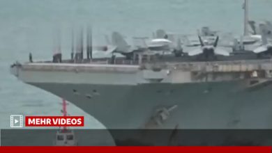 تصاویری از ناو هواپیمابر زنگ زده آبراهام لینکلن در تایلند