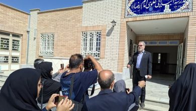 زنگ مهر در مدرسهای که جای کانکسها را گرفت / اخبار خراسان جنوبی - اخبار استانها