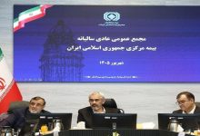 تصویب صورتهای مالی بیمه مرکزی در مجمع عمومی سالیانه ۱۴۰۵ / بیمه مرکزی , مجمع عمومی , صورتهای مالی , صنعت بیمه , نظارت هوشمند