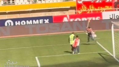 کشف هویت هوادار پرسپولیسی که در نقش جهان شادی رونالدو را اجرا کرد / هوادار پرسپولیس , نقش جهان , دربی , کریستیانو رونالدو , ورزشگاه