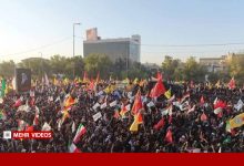 طنین «لبیک سید مجتبی» در نجف اشرف