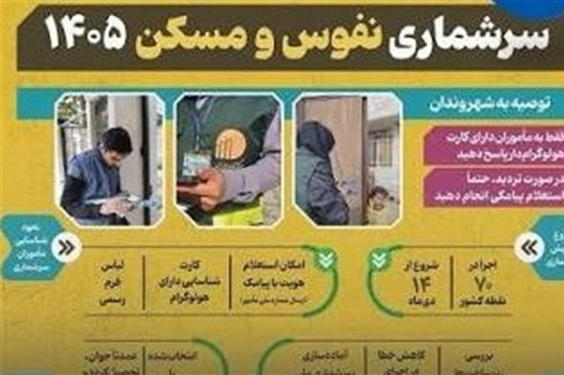 مشارکت 150 آمارگیر در سرشماری عمومی نفوس و مسکن در استان بوشهر / اخبار بوشهر - اخبار استانها