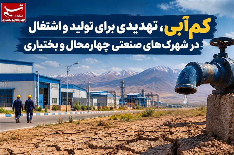 کمآبی،تهدیدی برای تولید و اشتغال در شهرکهای صنعتی چهارمحال و بختیاری / اخبار چهارمحال و بختیاری - اخبار استانها