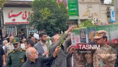 تشییع پیکر شهید امنیت « کیوان رامرودی» در کلاله + تصاویر / اخبار گلستان - اخبار استانها