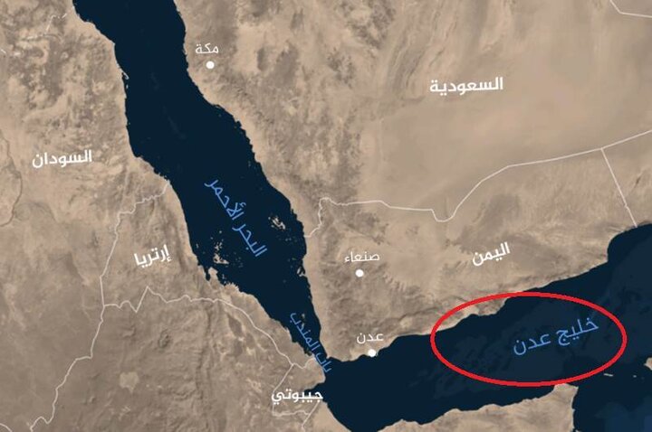 وقوع حادثه دریایی برای یک نفتکش در شرق عدن یمن