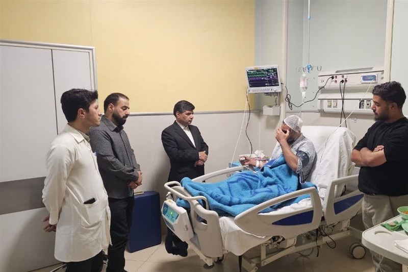 عیادت فرماندار مشهد از مصدومان حادثه بلوار وکیلآباد / اخبار خراسان رضوی - اخبار استانها