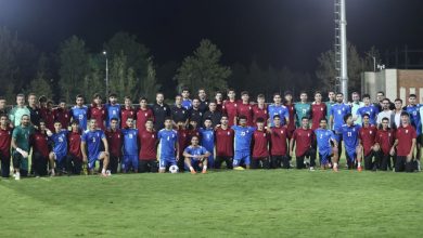 دیدار سرمربی و ستارههای تیم ملی با تیم نوجوانان: توصیههای سرنوشتساز قلعهنویی، رضاییان و آزمون / تیم ملی نوجوانان , امیر قلعهنویی , رامین رضاییان , سردار آزمون , فوتبال حرفهای