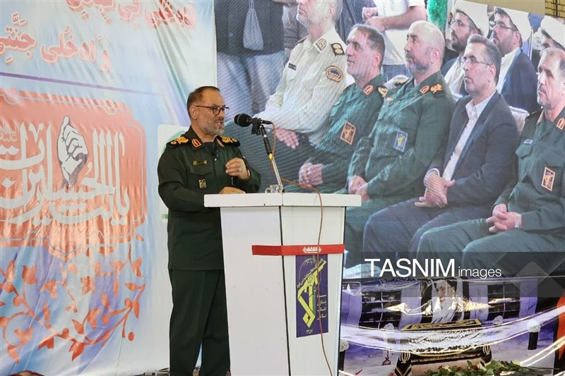 سردار رجبی: شهدا چراغ راه ملت ایران هستند؛ وحدت رمز عبور از توطئهها / اخبار کردستان - اخبار استانها