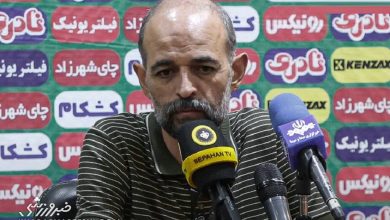 نویدکیا: عدم انتشار کامل مصاحبهام در باشگاه 'یک جای کار میلنگد' / محرم نویدکیا , سپاهان , نشست خبری , استقلال خوزستان , لیگ برتر