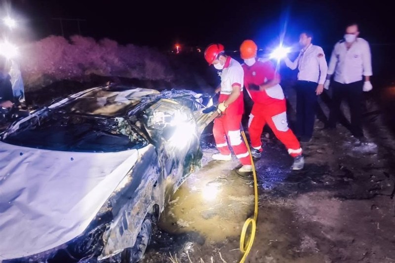 تصادف پژو 405 و ساینا در محور بم ـ کرمان؛ 3 نفر جان باختند / اخبار کرمان - اخبار استانها