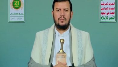آغاز سخنرانی رهبر انصارالله یمن به مناسبت سالروز انقلاب ۲۱ سپتامبر